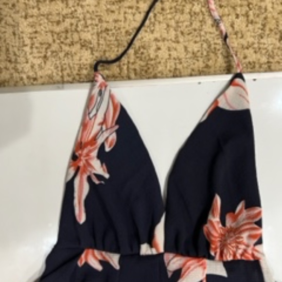 Simplee Maxi Dress - Size M - Navy/Floral - Picture 5 of 5